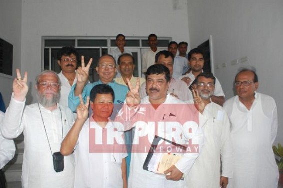 Six Congress MLAs in Tripura join Trinamool Six Congress MLAs in Tripura join Trinamool